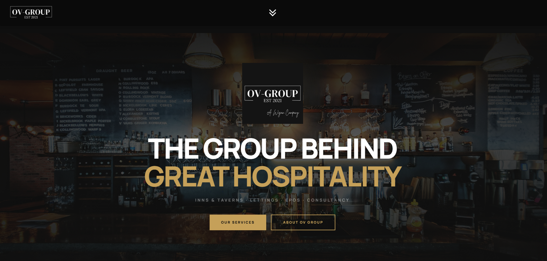 OV Group website by Mako Digital