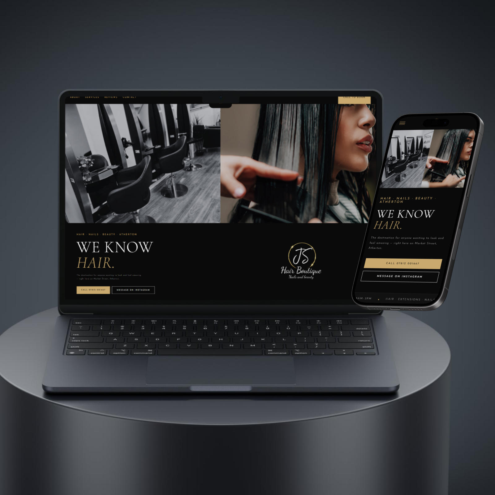 JS Hair Boutique — Hair & Beauty case study by Mako Digital