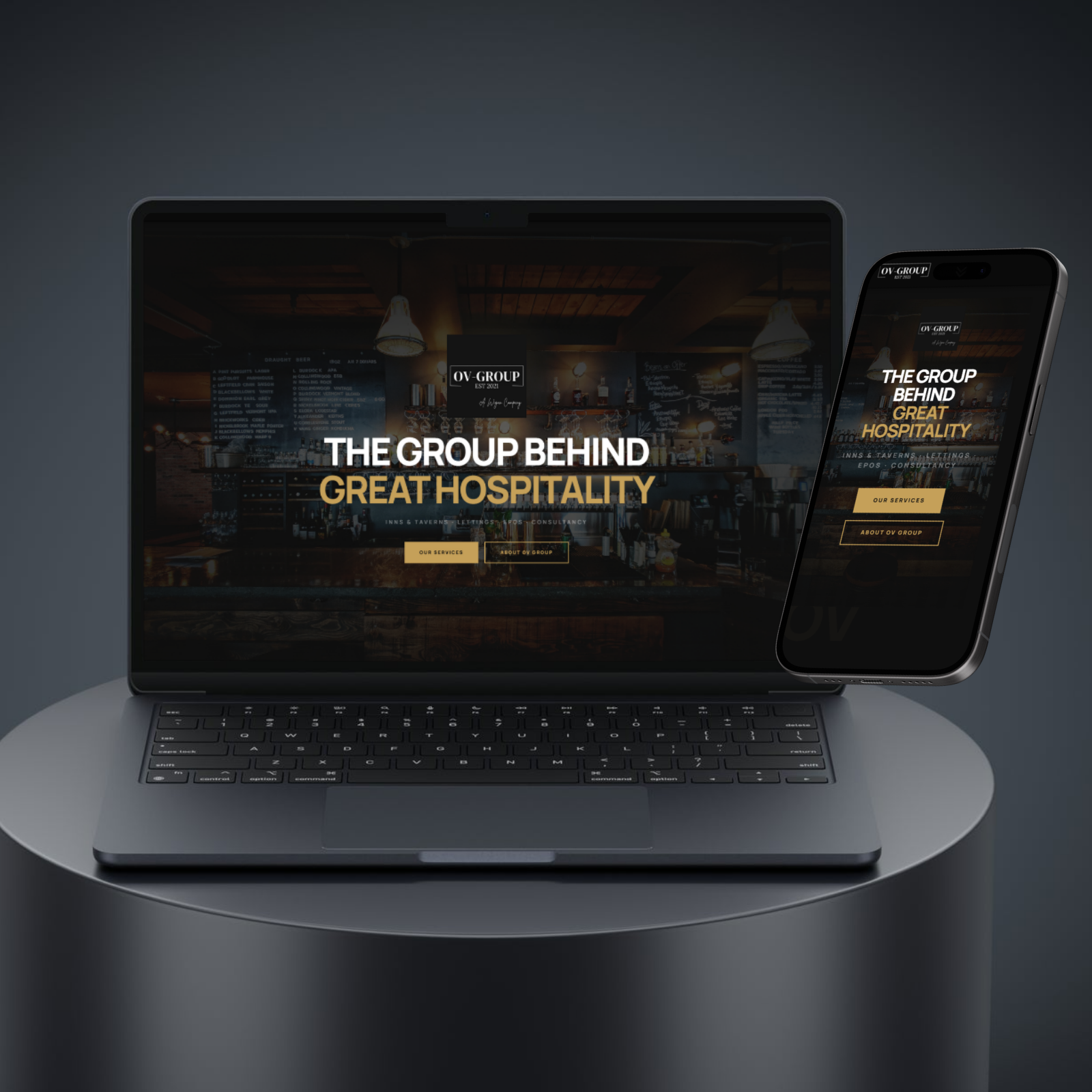 OV Group — Leisure & Hospitality case study by Mako Digital