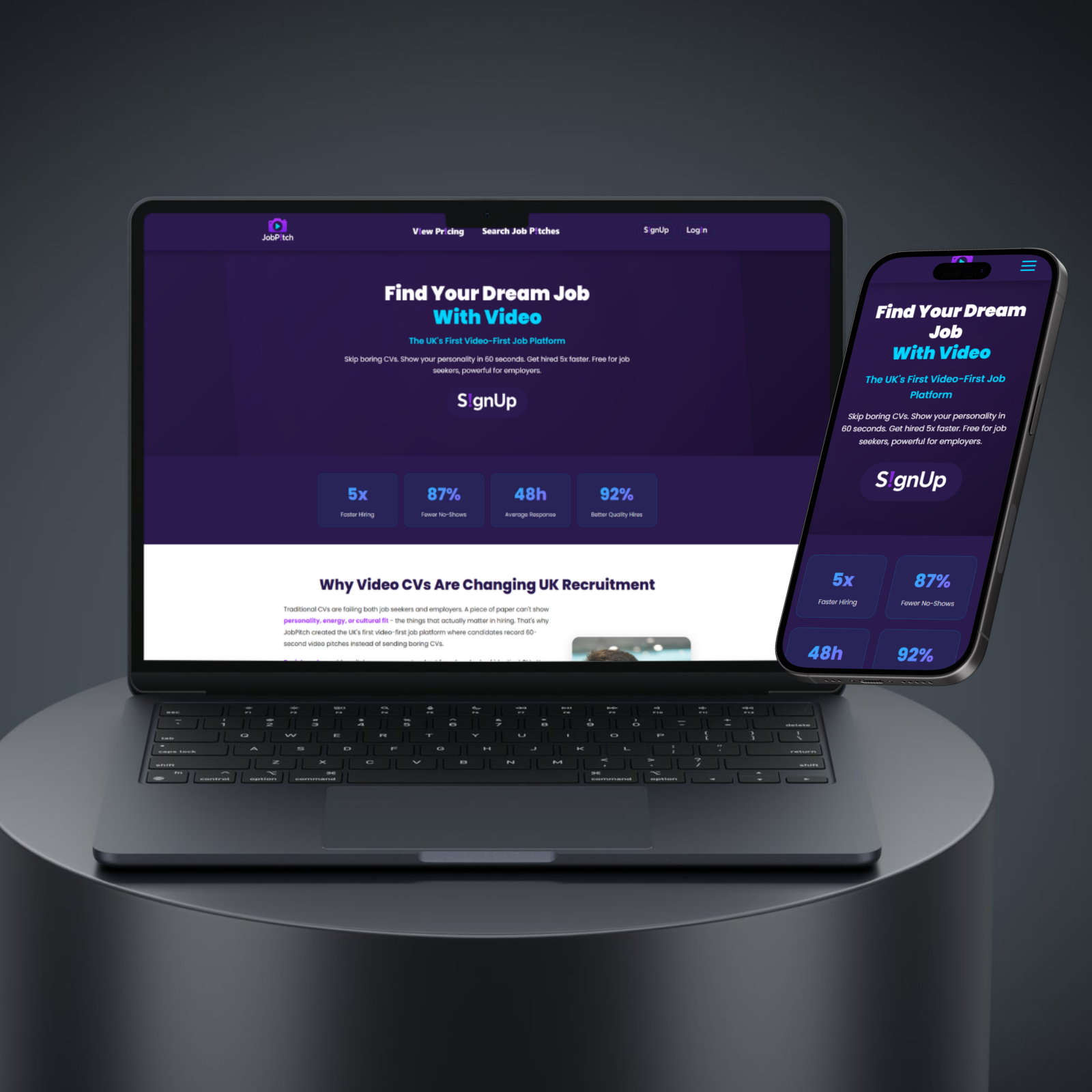 JobPitch — Recruitment Technology built by Mako Digital