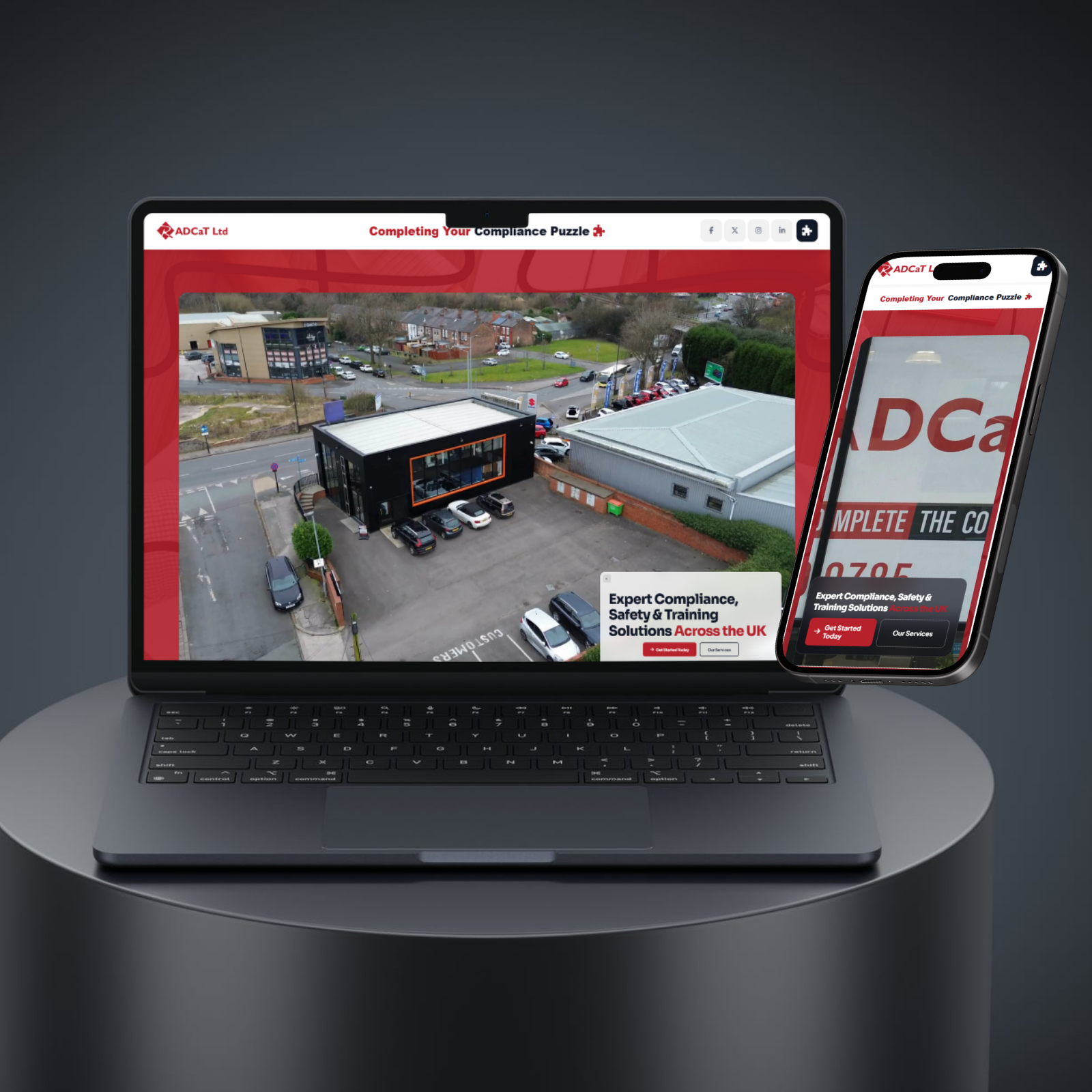 RADCaT Ltd — custom WordPress development by Mako Digital