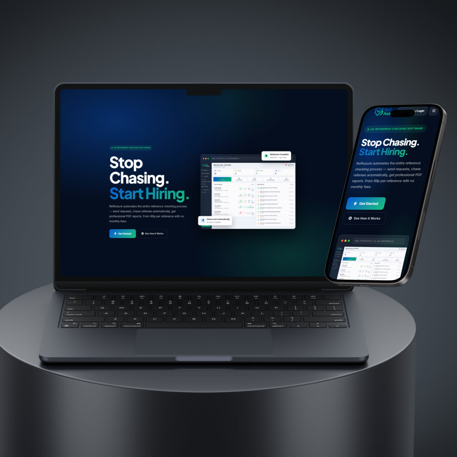 RefAssure — local SEO project by Mako Digital