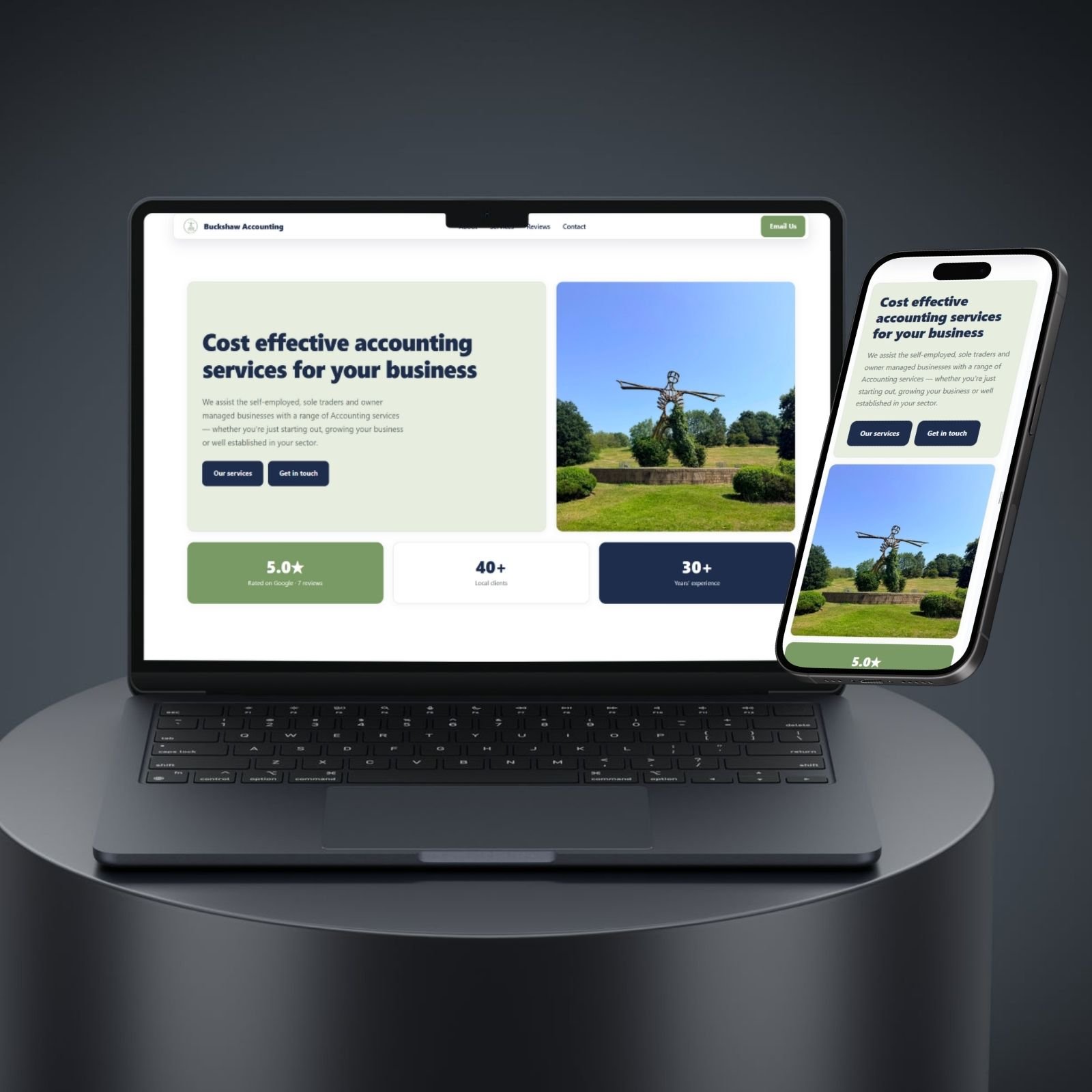 Buckshaw Accounting — Accountancy Practice case study by Mako Digital