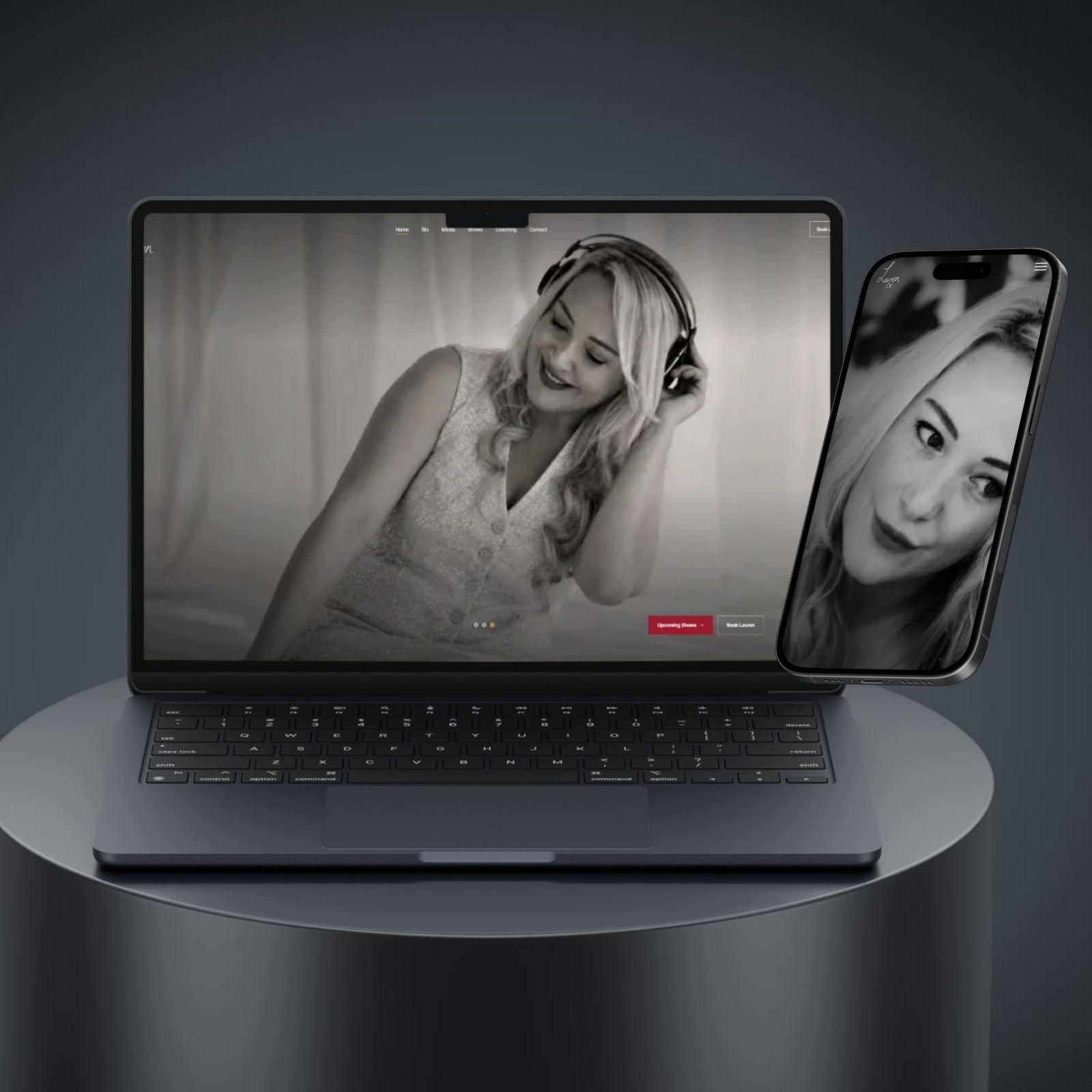 Lauren Waterworth — Singer & Vocal Coach case study by Mako Digital